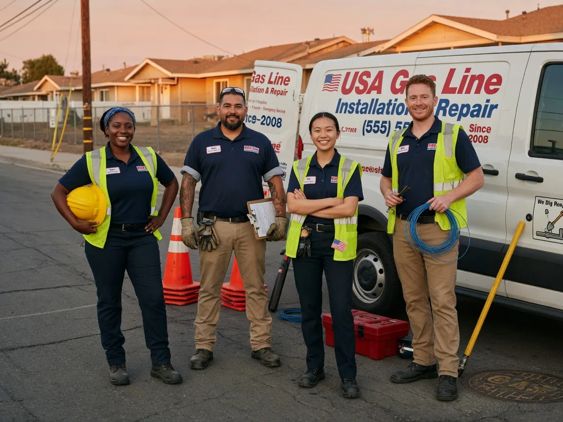 Gas Line Installation company in Mitchell, GA